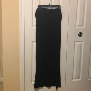 Charlotte Russe Black Maxi Skirt